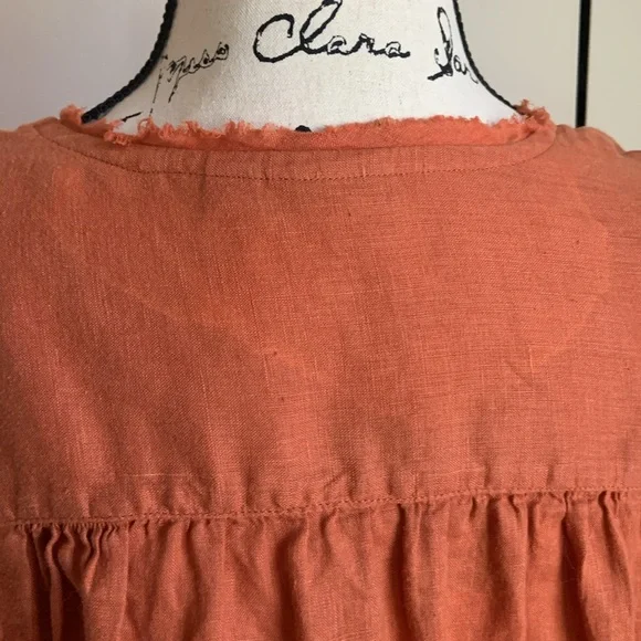 Holding Horses linen tunic OVERSIZED - Picture 9 of 10